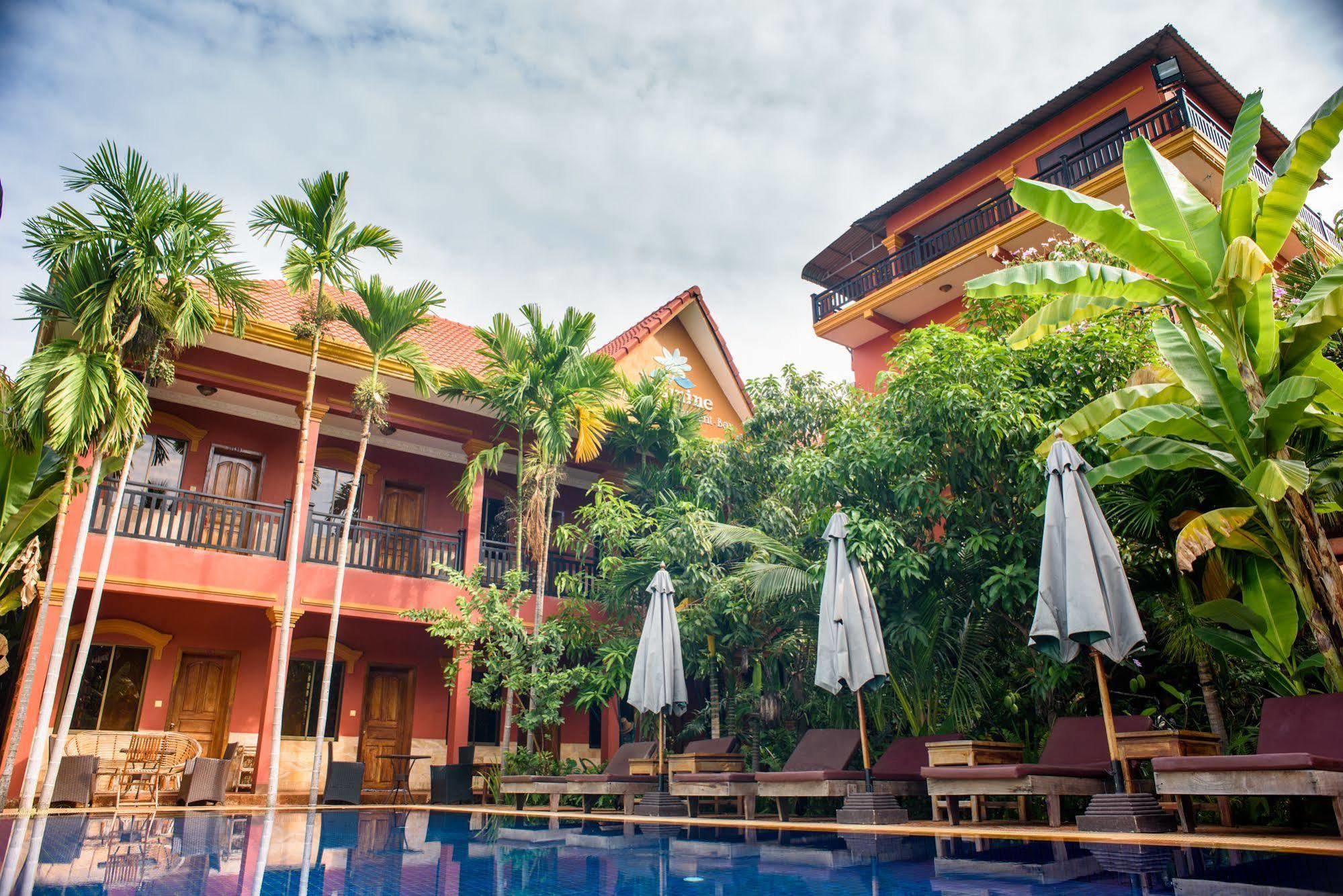 Jasmine Family Hostel Siem Reap Exterior foto